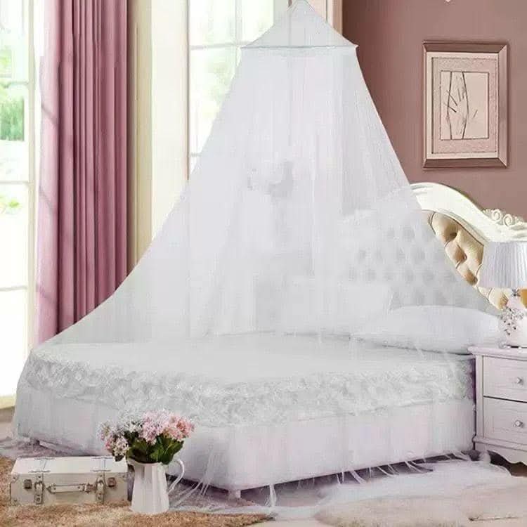 Miel Home- Mosquitero para cama full, 60x270x1200 100% poliéster