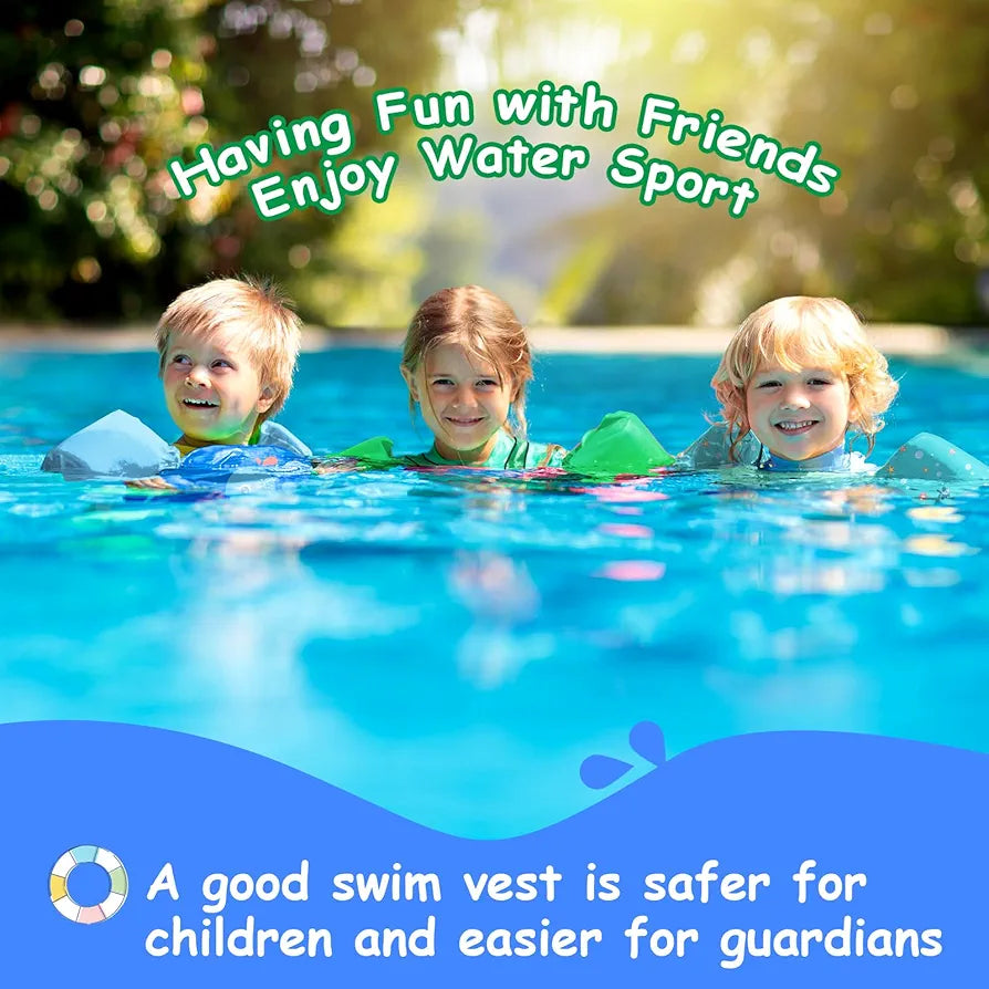 DINKVAZ- Chaleco salvavidas, 3-6 años (19-30kg)