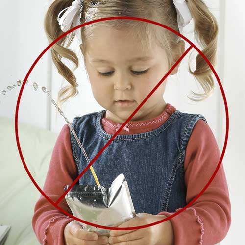 Soporte para cajitas de jugo Mommy's Helper, naranja