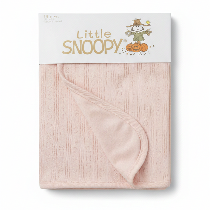 Little Snoopy- Manta fresca para bebé, 26x30 pulgadas, 0-9 meses