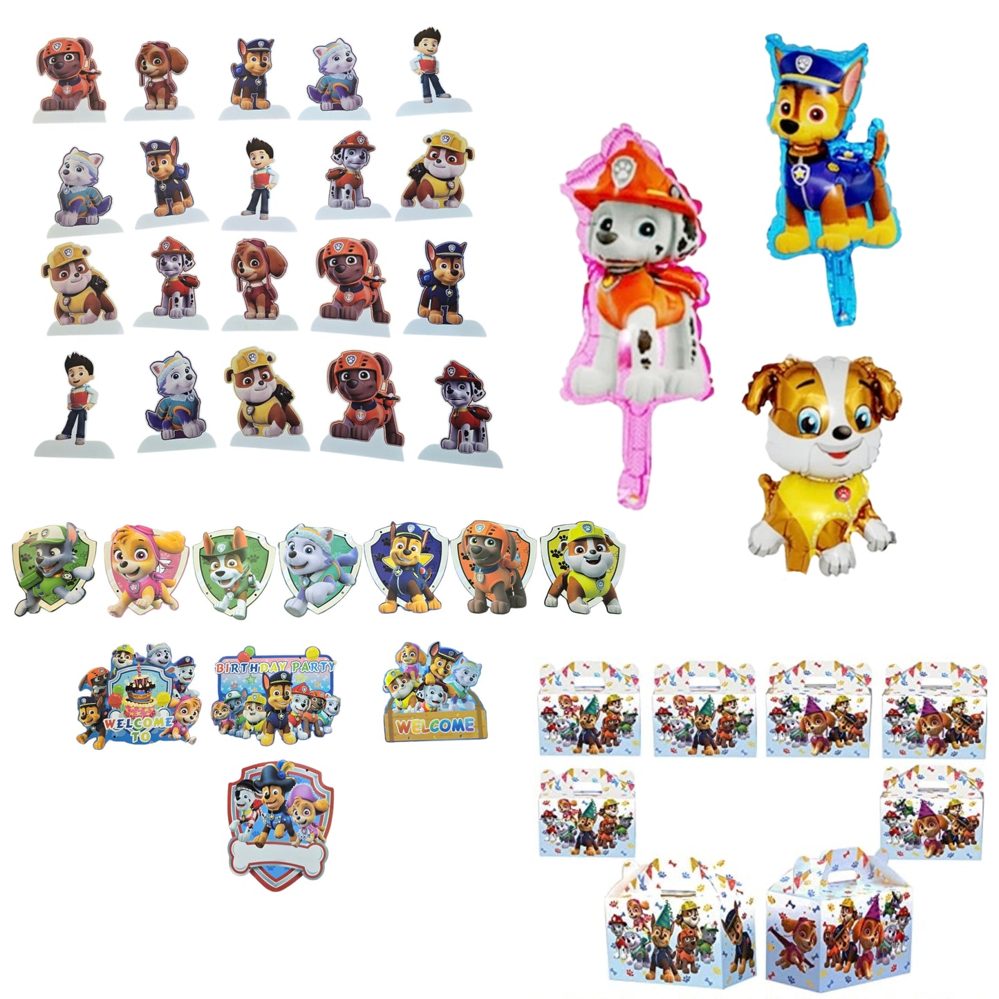 Paquete Paw Patrol 8