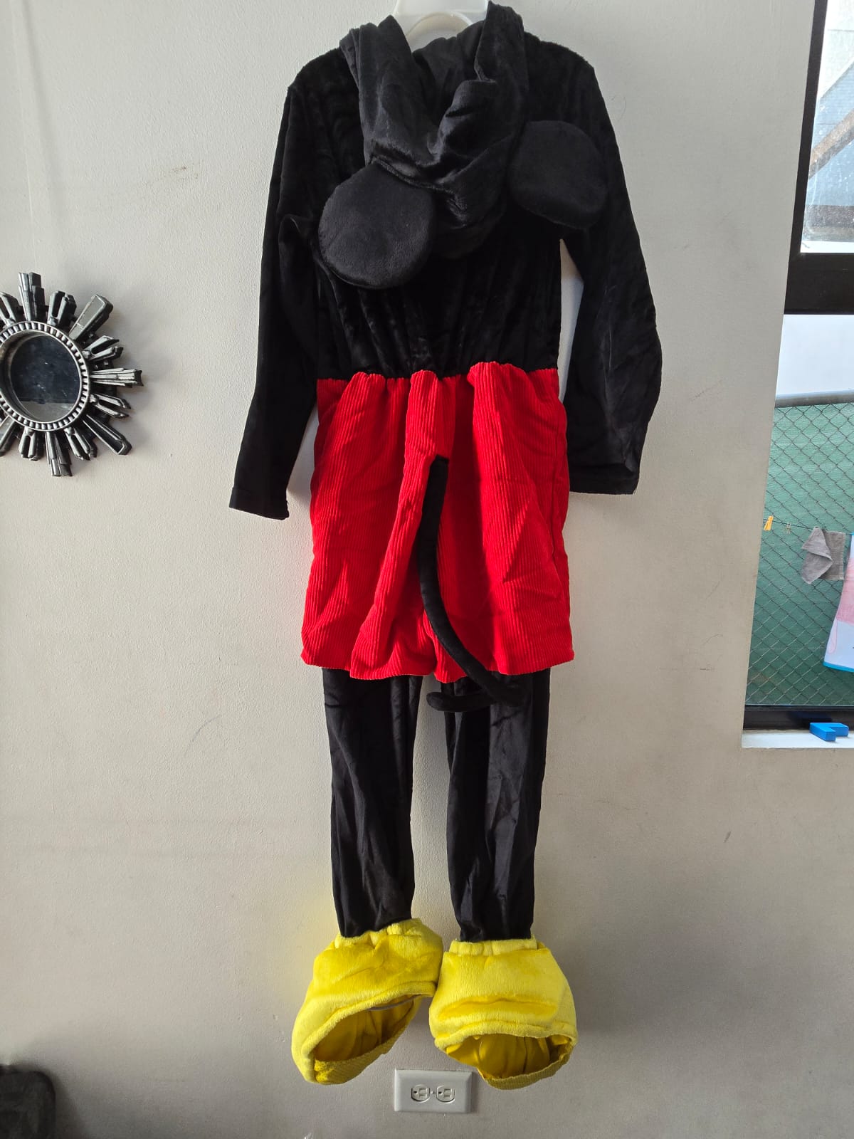 Disfraz Mickey Mouse, talla M 8-10 años