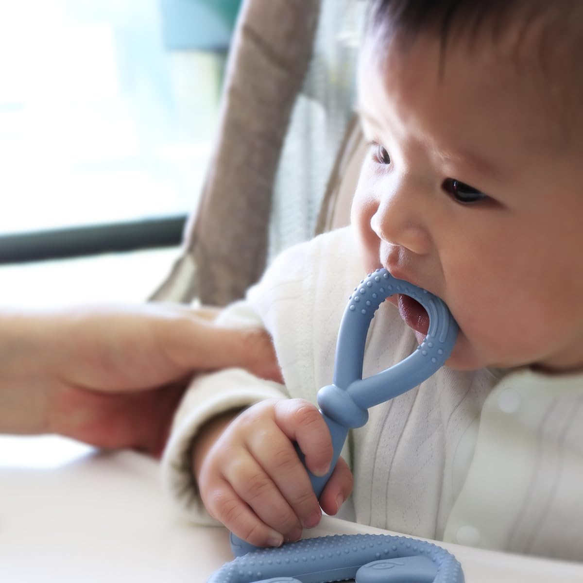 Herramientas para masticar de silicona para TDAH, dentición y autismo, paquete de 3