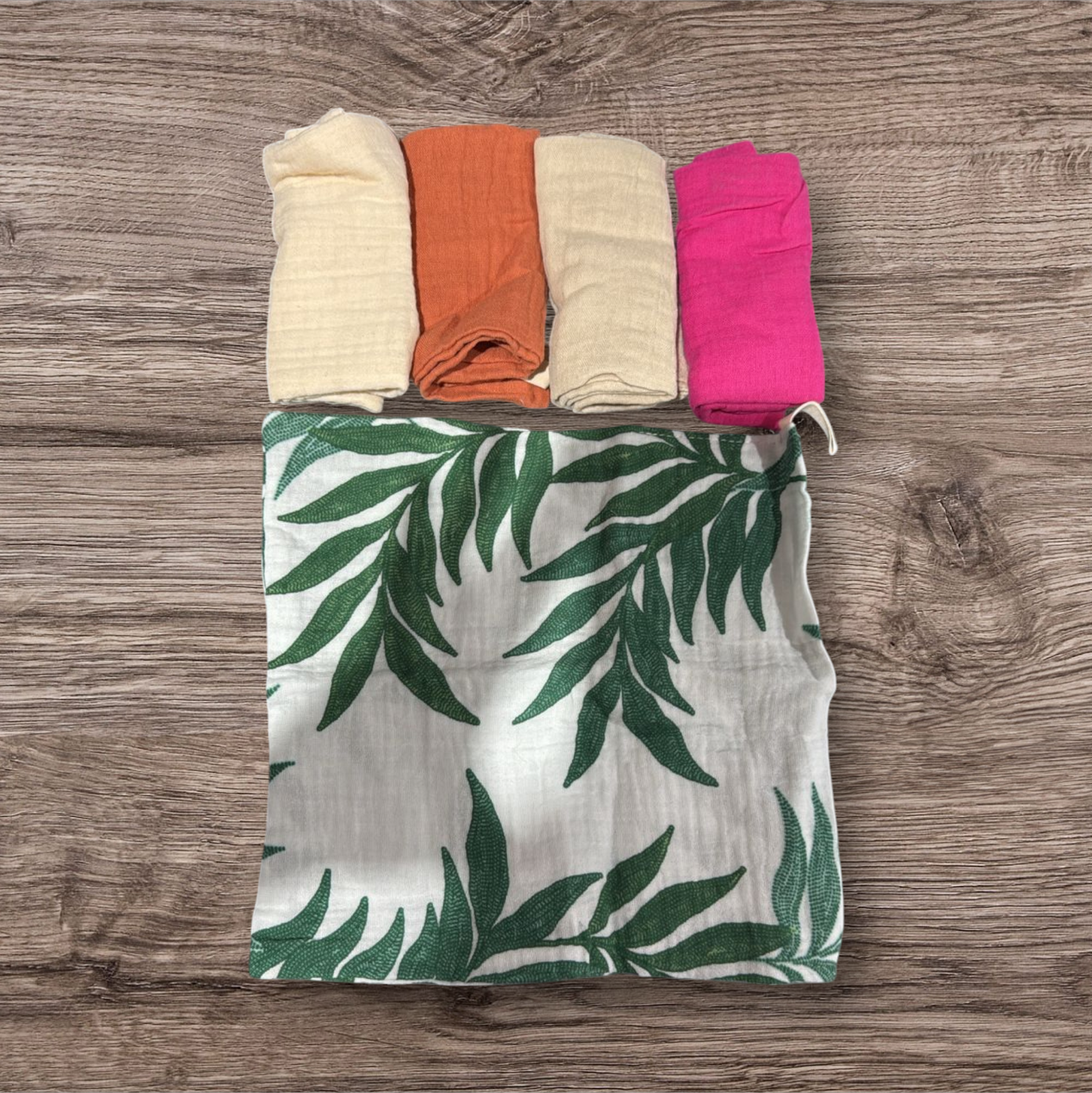 Trapitos de muselina, 5 uds