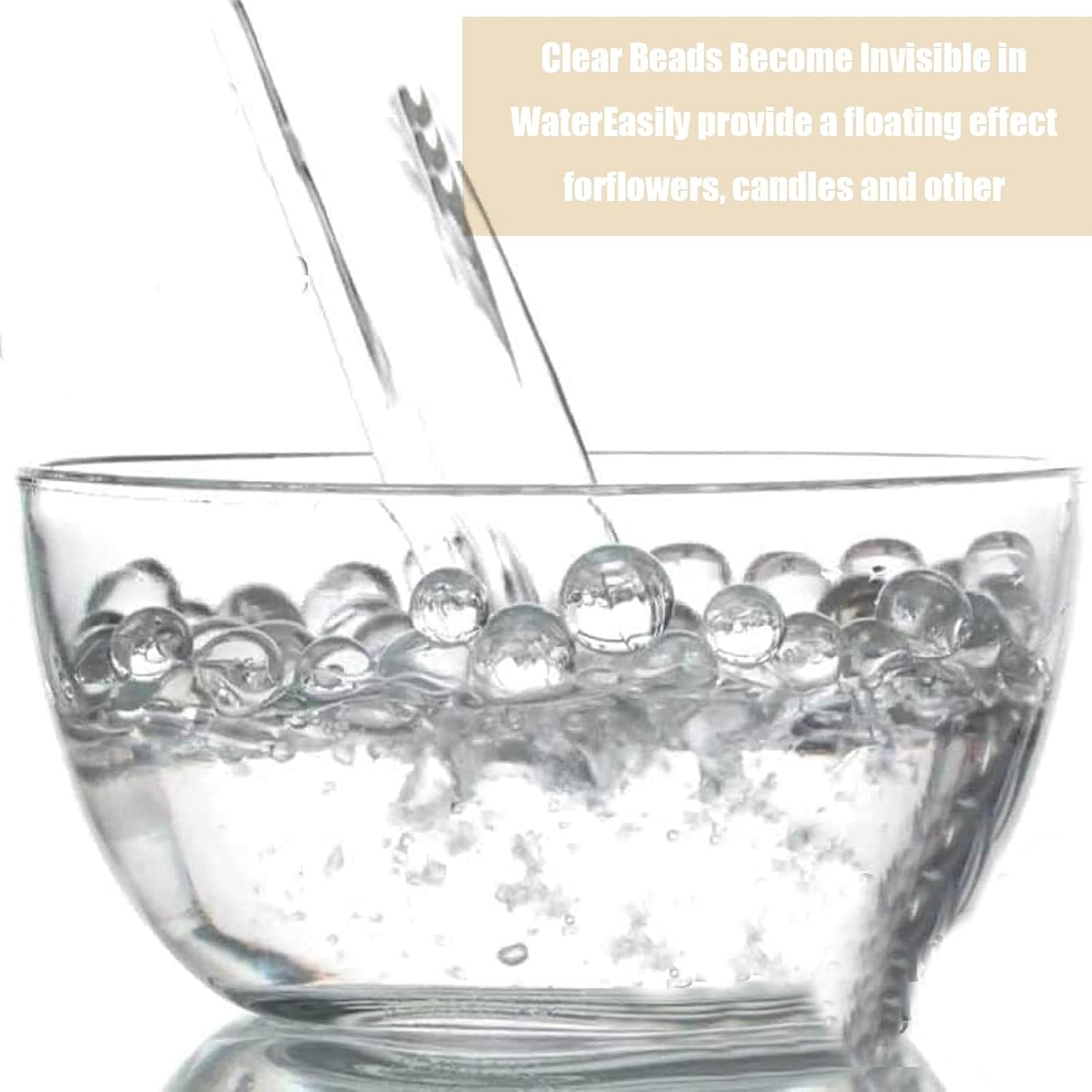 50 000 perlas de agua, perlas de gel de agua