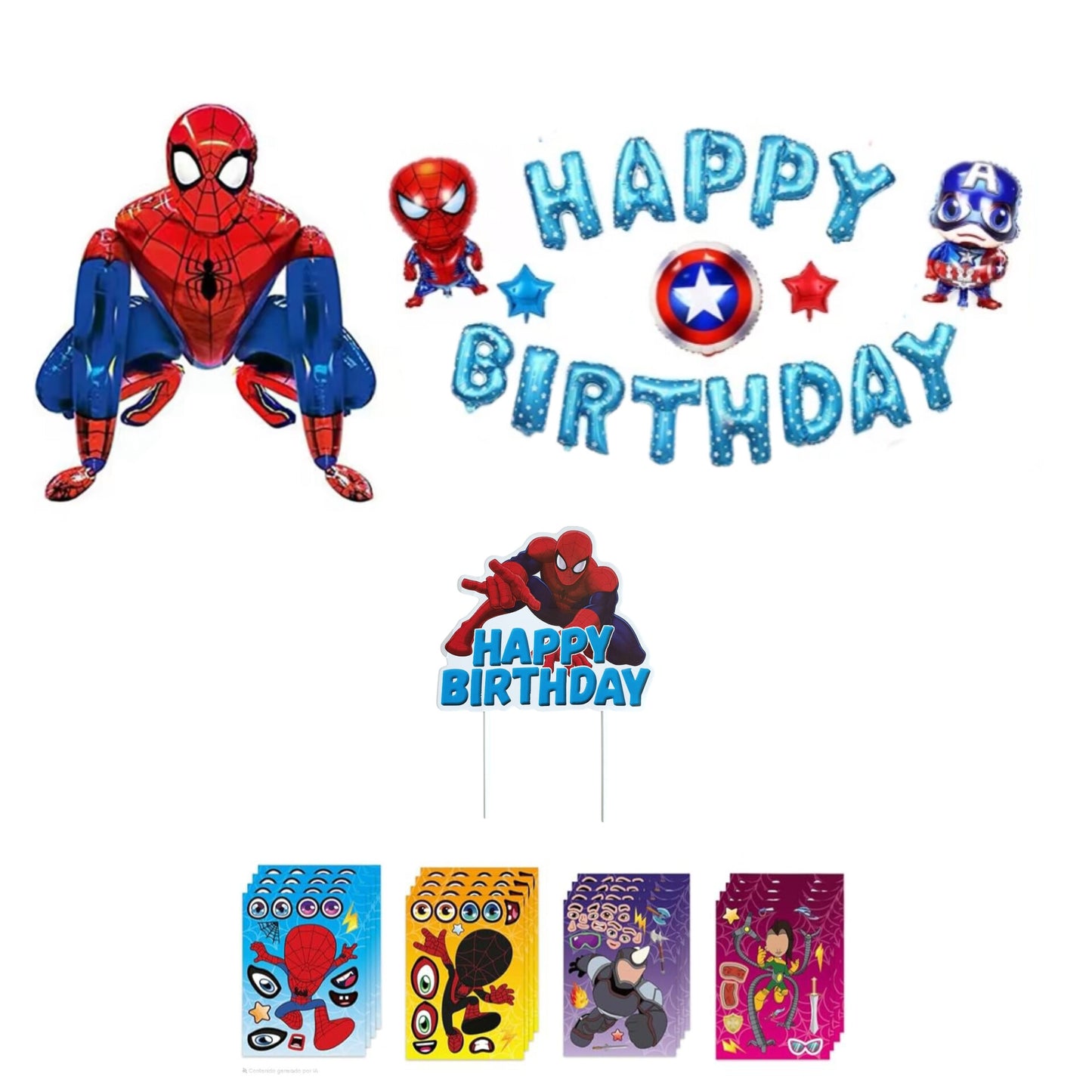 Paquete Spider 6