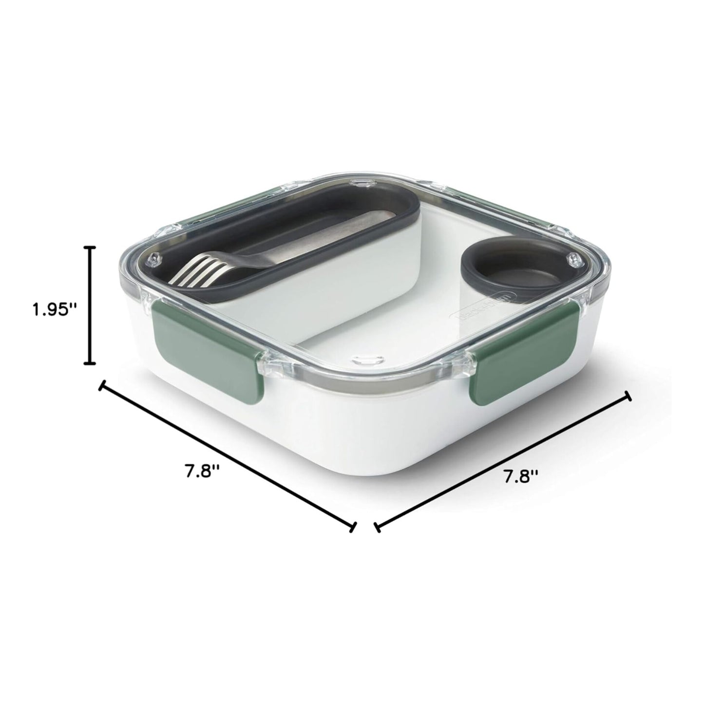 BLACK + BLUM- Caja Bento Estilo Compartimento Para Alimentos