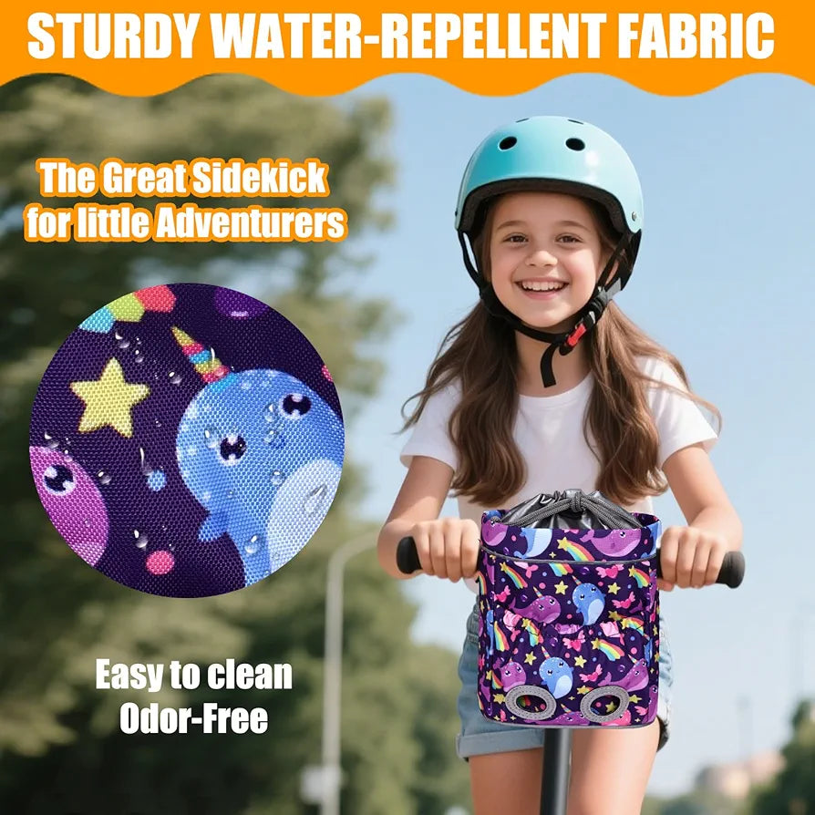 Onetoall- Bolso para bicicleta con peluche de lobo (solo incluye lobo)
