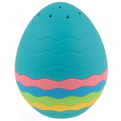 Gizmovine-Huevo de baño apilar y verter y patito con rociador