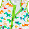 Lime Zebra saco 0-3 meses