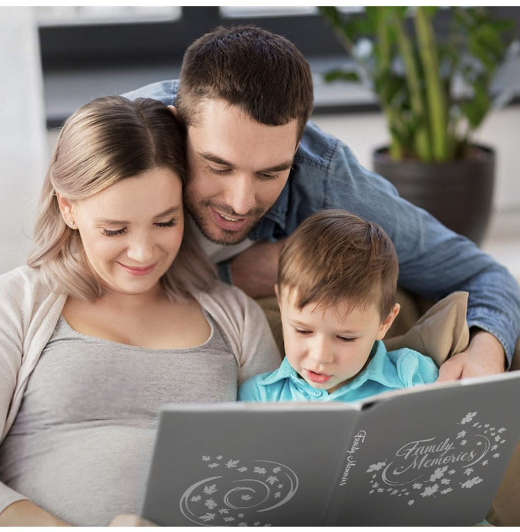 Cece's Capsules Álbum de fotos de álbum de recortes familiar