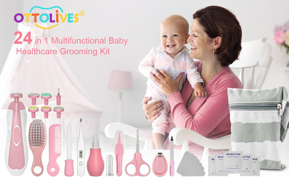 OTTOLIVES Kit de cuidado de salud y aseo para bebés