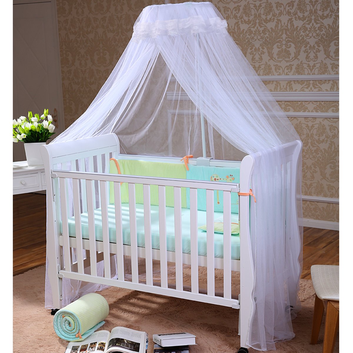 STOBOK Mosquitera, red para cama con dosel de bebé