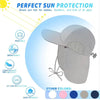 Sombrero de protección solar para bebés, niños UPF 50