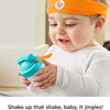 Fisher-Price Juego de regalo de bíceps para bebé, 4 juguetes temáticos de fitness