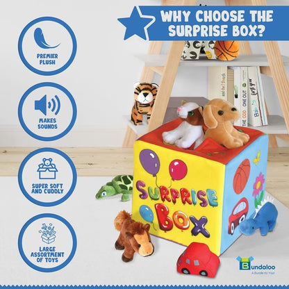 Bundaloo Caja Sorpresa con Juguetes de Peluche