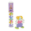 Plus plus- Tubo de 15 pcs de bloques pastel