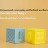 Falimottype Baby Block 12 PCS Bloques de construcción suaves para niños pequeños