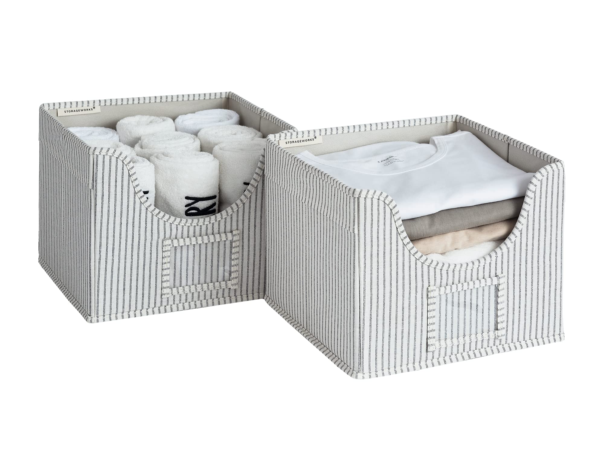 StorageWorks Contenedores de almacenamiento para armario, cubos