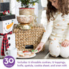 Melissa & Doug, juego para cortar y hornear galletas de Navidad de madera