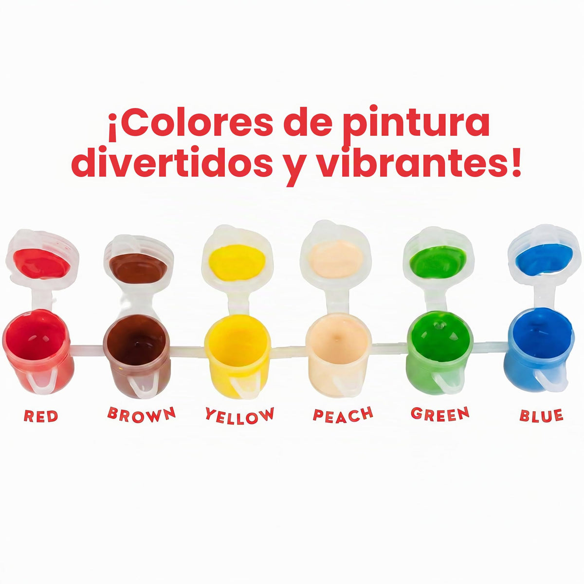 Super Mario - Kit de pintura en lienzo para niños, 3 mini lienzos