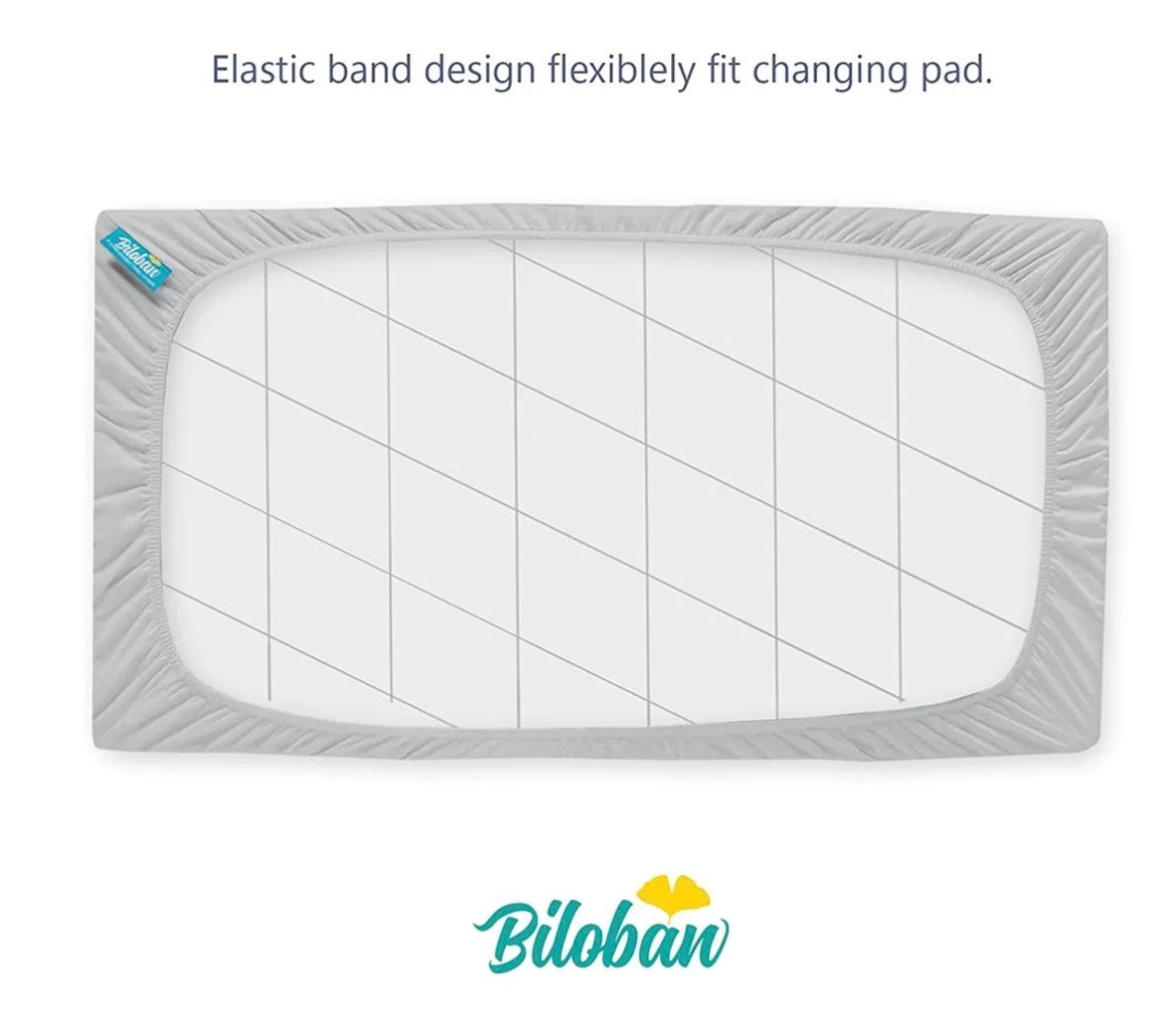 Biloban funda impermeable para cambiador - Paquete de 2