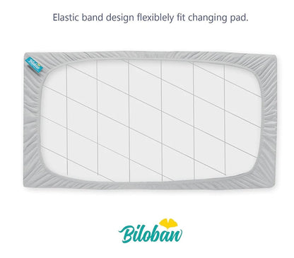 Biloban funda impermeable para cambiador - Paquete de 2