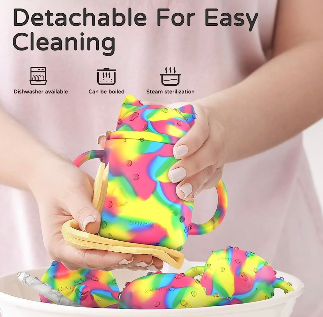 LQMBABY set de vasos coloridos