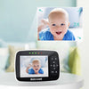 Monitor de bebé con cámara y audio