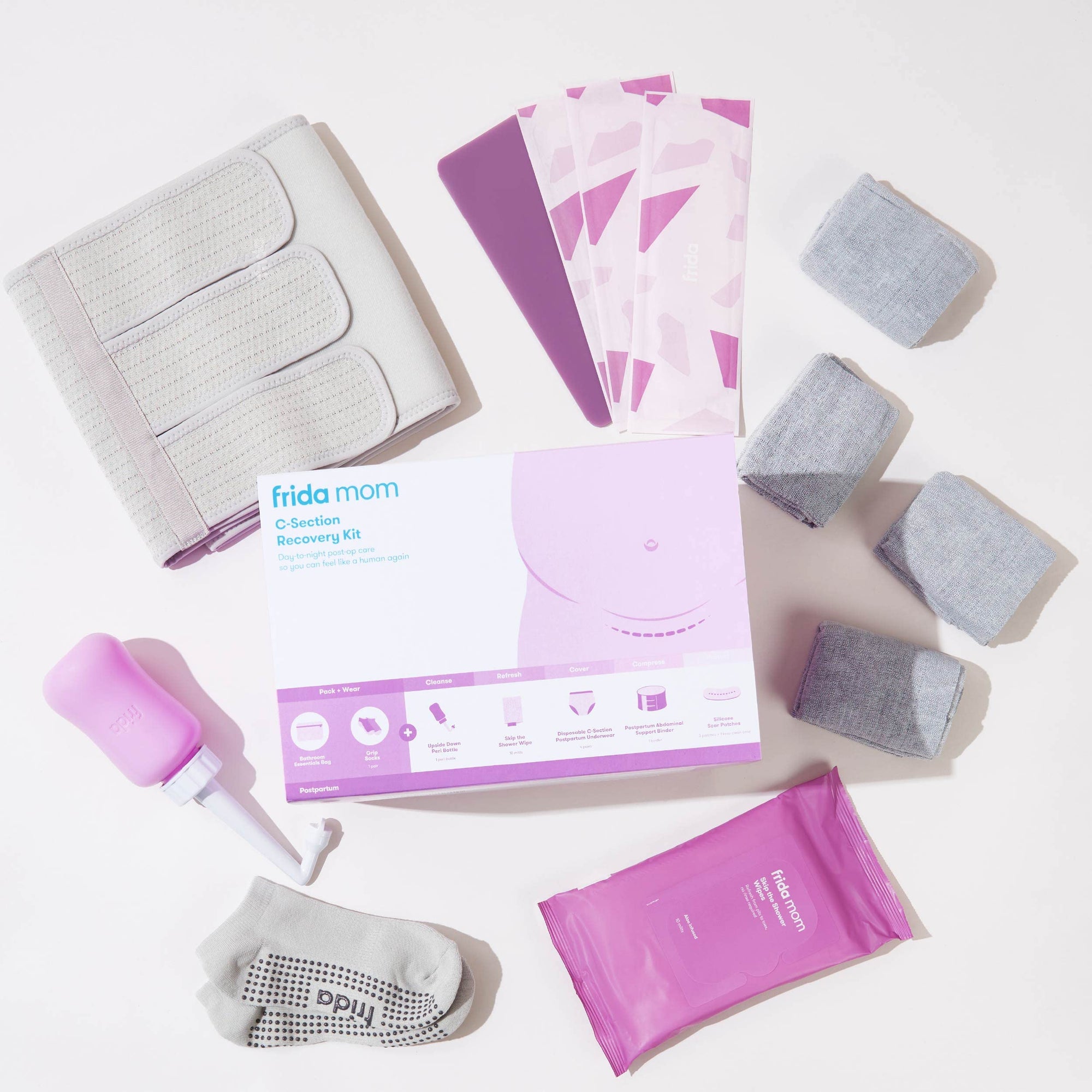 Frida Mom Kit de recuperación de cesárea para parto, parto y posparto