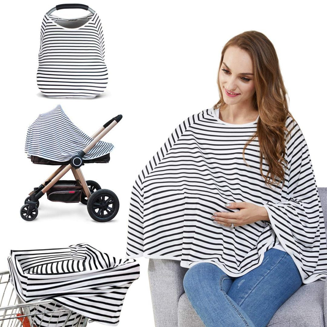 Kefee Kol Funda de lactancia para bebé – Funda multiusos para toldo de asiento de automóvil de bebé