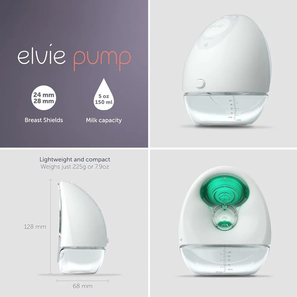 Elvie– Extractor de leche individual portátil con aplicación