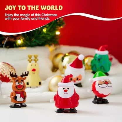 Juguetes de cuerda navideños, 25 uds