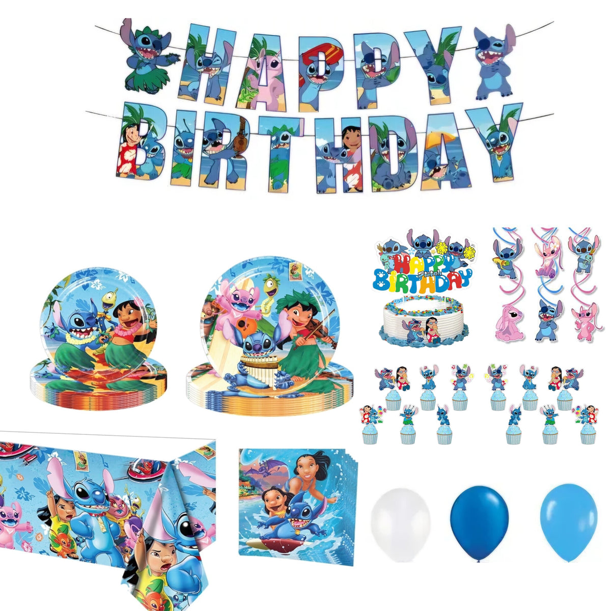 Paquete Stitch 04, 10 personas