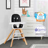 Evolur Zoodle - Silla alta 2 en 1, diseño moderno