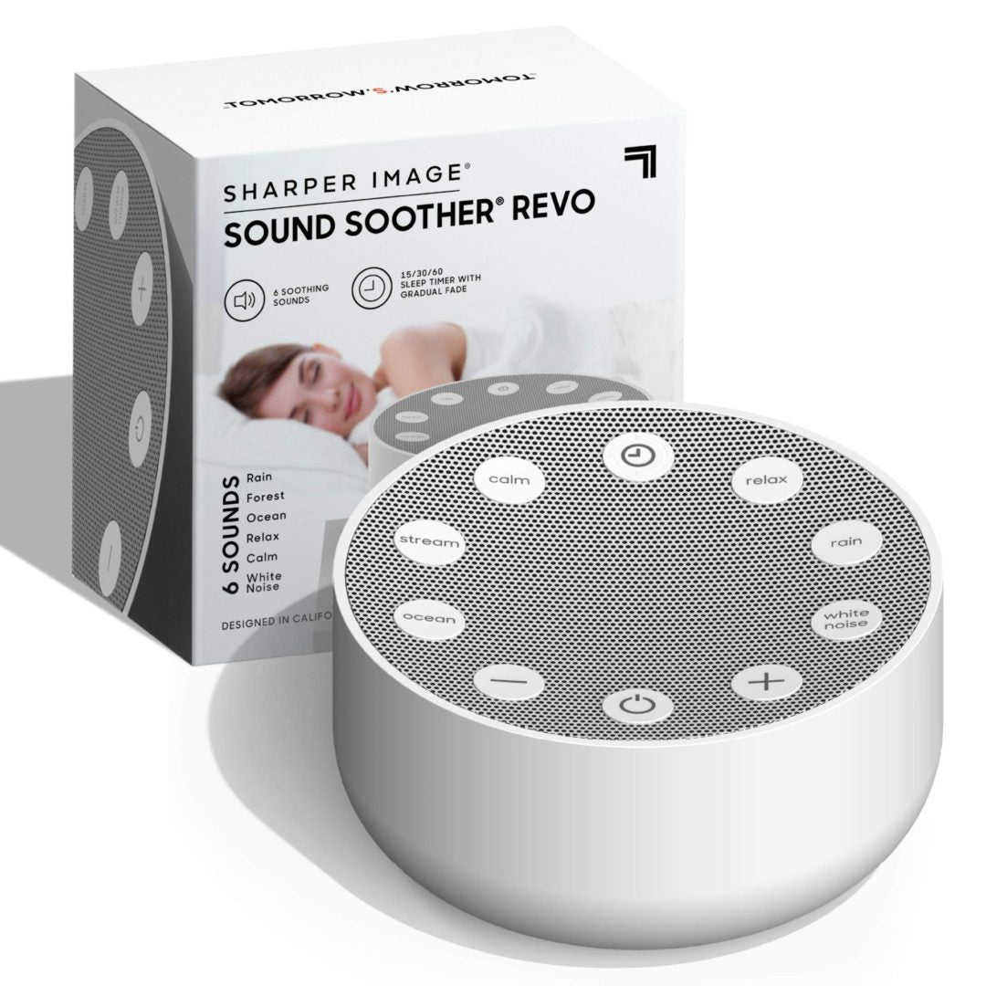 SHARPER IMAGE Máquina de ruido blanco para terapia del sueño