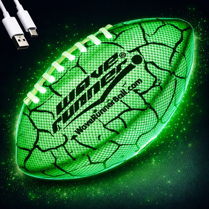 Wave Runner Balón de fútbol LED impermeable que brilla en la oscuridad