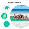 Manta de playa LHNK impermeable a prueba de arena para la familia