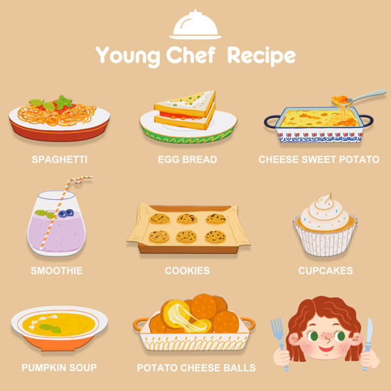 Giant Cabbage- Busy book , libro de actividades de cocina para niños