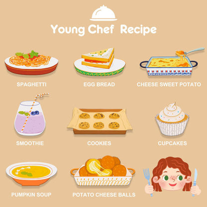 Giant Cabbage- Busy book , libro de actividades de cocina para niños