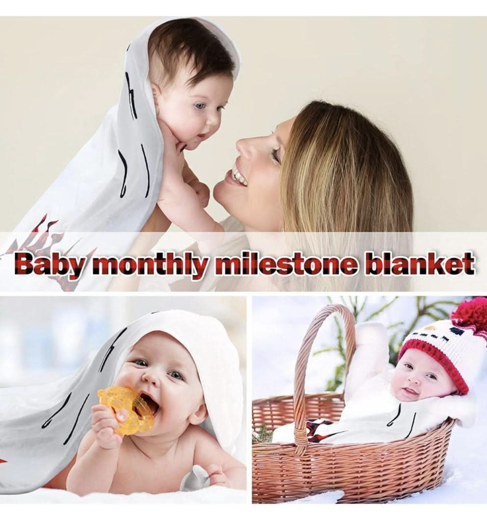 Manta mensual para bebé