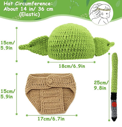Conjunto para recién nacido baby yoda