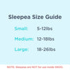 Happiest Baby Sleepea, talla L, 18 a 26 libras