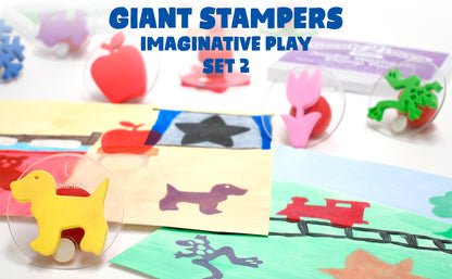 READY 2 LEARN Sellos gigantes