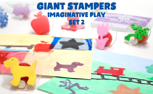 READY 2 LEARN Sellos gigantes