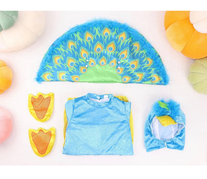 Disfraz de pavo real 6 meses