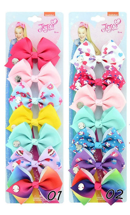 Lazos variados de colores- 14 pzs