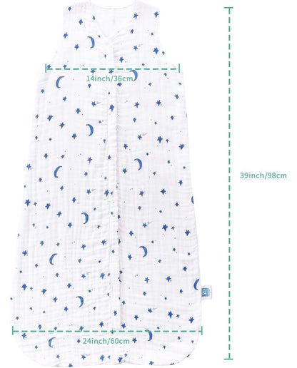TADO MUSLIN Saco de dormir para bebés de 2 a 4 años