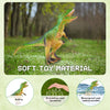 IGINOA juego de 40 piezas de dinosaurio de dinosaurio con tapete de juego