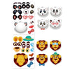 ToneGrip Make a Face Change Stickers Niños divertido, 12 hojas